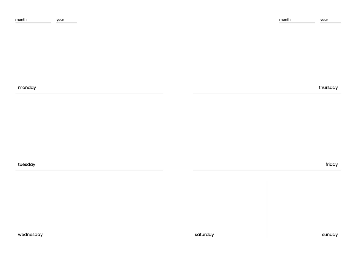 Planner Preview Page